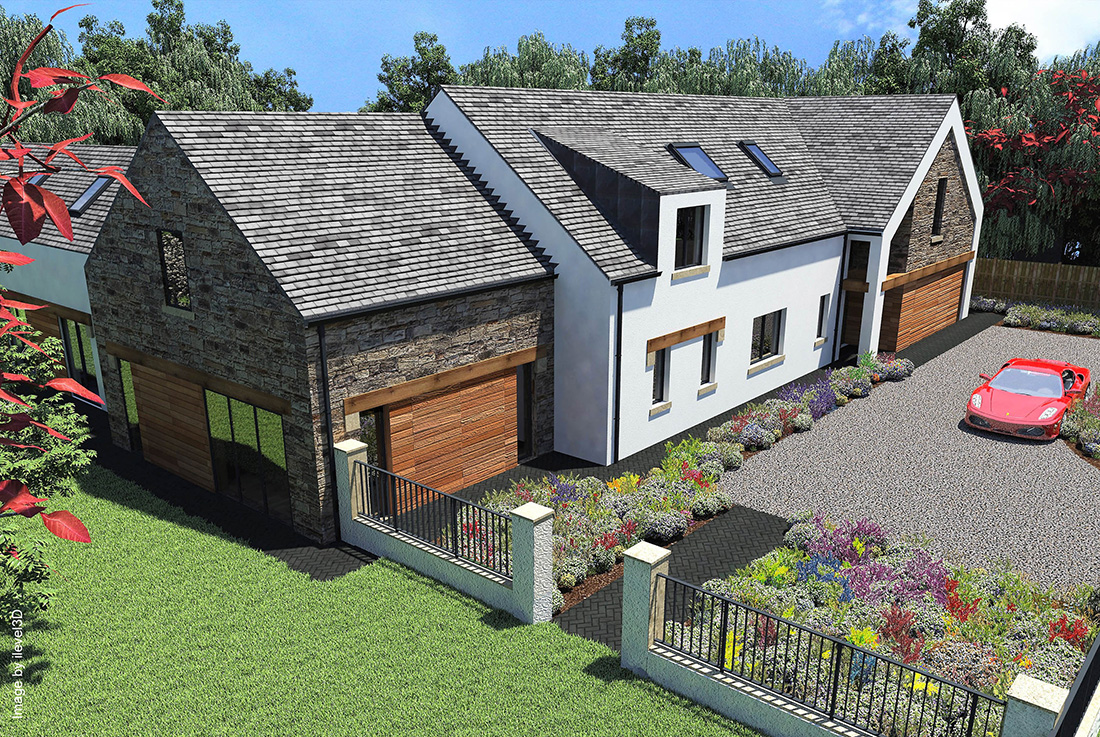 This is a replacement dwelling in North Ferriby, East Yorkshire. 